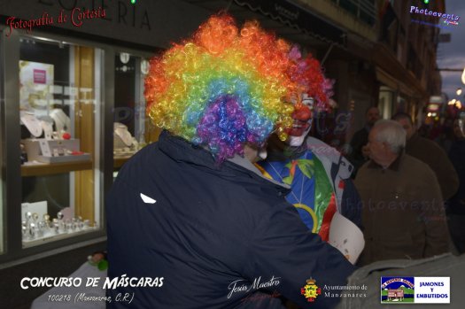 Concurso de mascaras 2018 en Manzanares